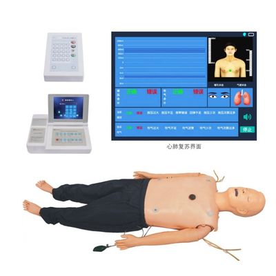 総合的な緊急スキルとECG教材のための高度な生命維持マニキン