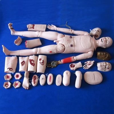 診療所のための傷口ケア訓練マニュキン プロフェッショナル看護マニュキン