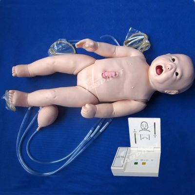 先進的な全機能新生児看護とCPR マニキン 臨床実践のための人間の生体サイズ