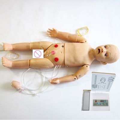 小児保健 一歳児 介護とCPR 生命救助訓練のための人形
