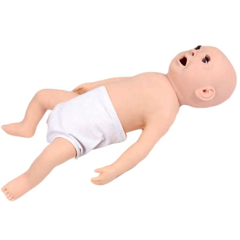 赤ちゃん救助 乳児 新生児 口腔・鼻管管管込み 人形 シンプルCPR訓練